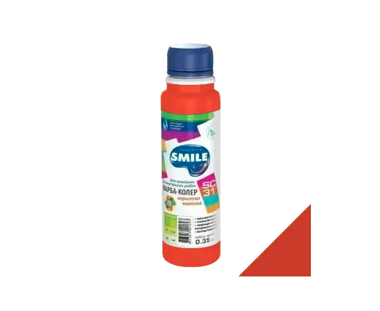 საღებავი-კოლერი Smile SC-31 350 გ ნარინჯისფერი