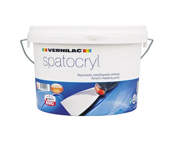 Building acrylic putty Vernilac Spatocryl No 10065 white 0.8 kg