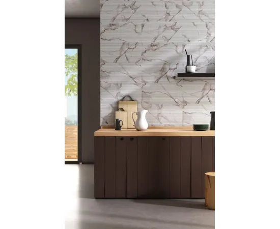 კაფელი Itaca GLOBE WHITE SMALL LINER 300X600მმ