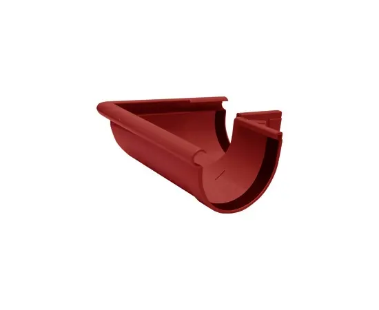 External gutter corner RainWay 90° 130 mm red
