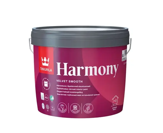 ინტერიერის საღებავი Tikkurila Harmony A 2,7 ლ