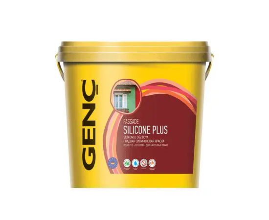 ექსტერიერის საღებავი სილიკონის Genc Silicone Plus 7.5 ლ ექსტერიერის საღებავი სილიკონის Genc Silicone Plus 7.5 ლ