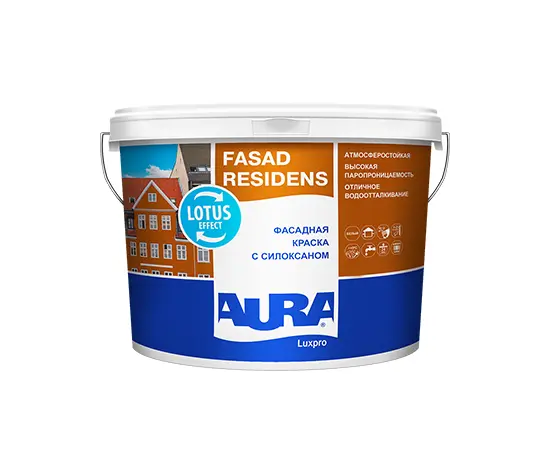 დისპრესიული საღებავი Eskaro AURA Luxpro Residens 2,7 ლ