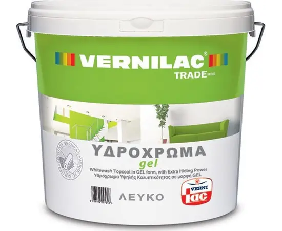 საღებავი წყალემულსიური Vernilac Hydrochroma Gel 9 ლ