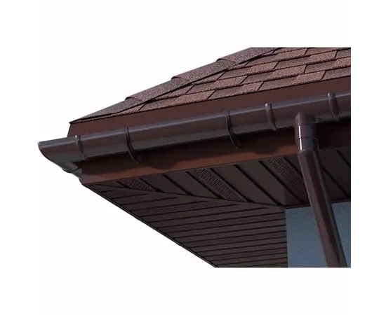ცალუღი მილის უნივერსალური Technonicol L140 125/82 PVC ყავისფერი