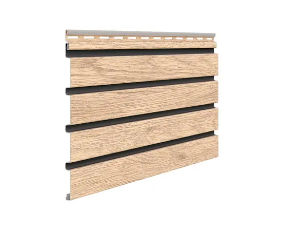 Siding VOX Profile SVP-06 FRONTO V-B light oak 0,25X2,95 m