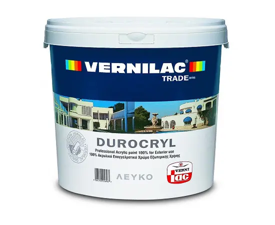 საღებავი წყალ-ემულსიის Vernilac Durocryl 10993 3 ლ