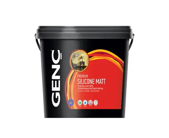 ინტერიერის საღებავი სილიკონის Genc Silicone Mat 7.5 ლ ინტერიერის საღებავი სილიკონის Genc Silicone Mat 7.5 ლ