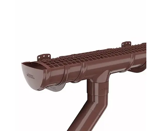 ღარის კრონშტეინი Technonicol 125/82 PVC ყავისფერი