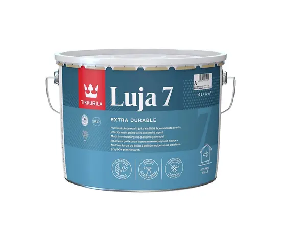 Interior paint Tikkurila Luja 7 New A 9 l