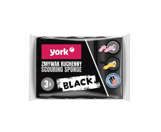 Dishwashing sponge York 3 pc