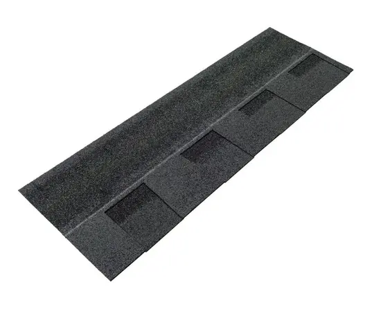Roof shingle bituminous multilayer Technonicol Fazenda grey 2.6 m²