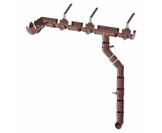 Pouring pipe Technonicol 125/82 PVC brown