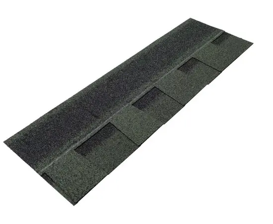 Roof shingle bituminous multilayer Technonicol Fazenda green 2.6 m²