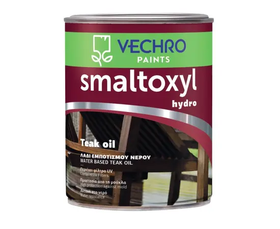 ზეთი Vechro Smaltoxyl Hydro Teak Oil 750 მლ