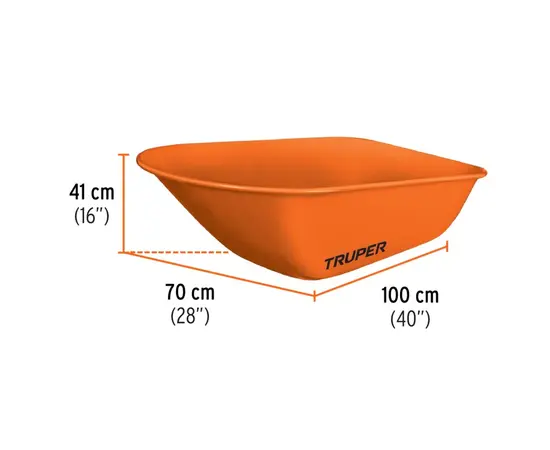 Тачка Truper CAR-81FF 118 л