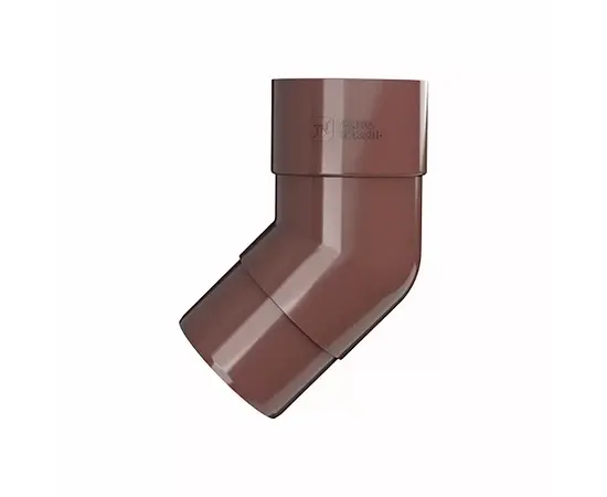 Pipe elbow Technonicol 125/82 PVC 135° brown