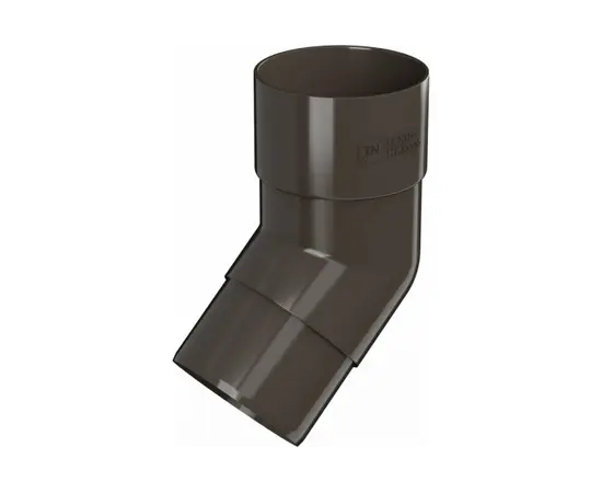 Pipe elbow Technonicol 125/82 PVC 135° dark brown