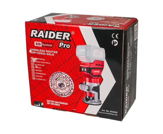 ფრეზერი აკუმულატორის Raider RDP-CER20
