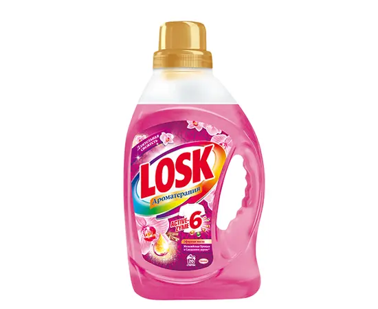 Средство для стирки гель LOSK автоматическая ароматерапия орхидея 1.46л