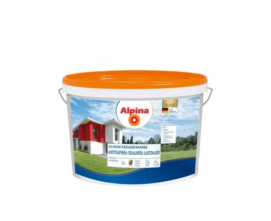 Silicone facade paint Alpina B1 10 L