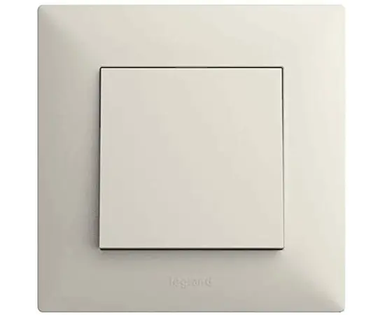 Switch pass-through without frame LEGRAND 1 key Ivory