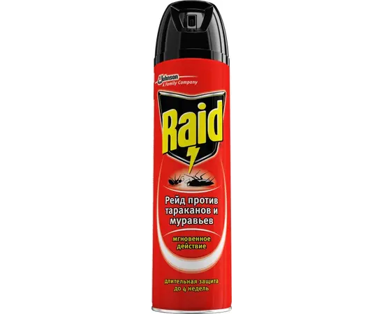 Aerosol against cockroaches and ants Raid 300 ml