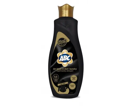 თხევადი სარეცხი საშუალება ABC For black & dark laundry 1.5 ლ
