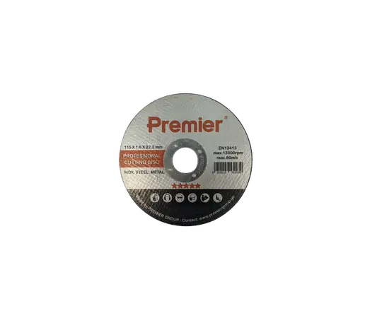 Диск отрезной по металу   Premier  115 x 1.6 x 22 мм.