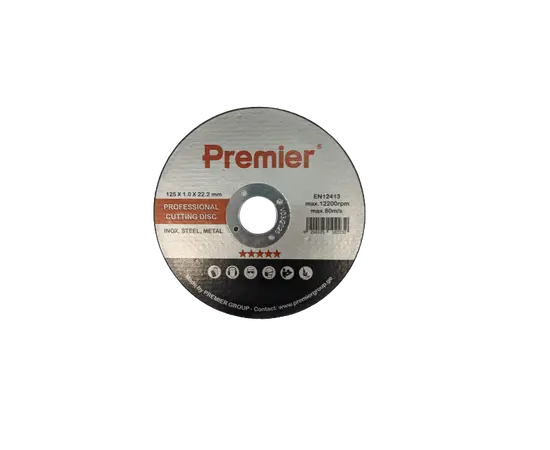 Диск отрезной по металу  Premier 125 x 1.0 x 22 мм.