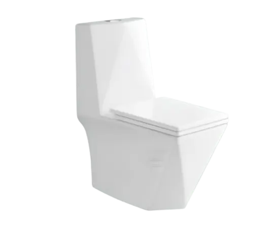 Monoblock floor-standing toilet Osis 304 white 66x34x78 cm