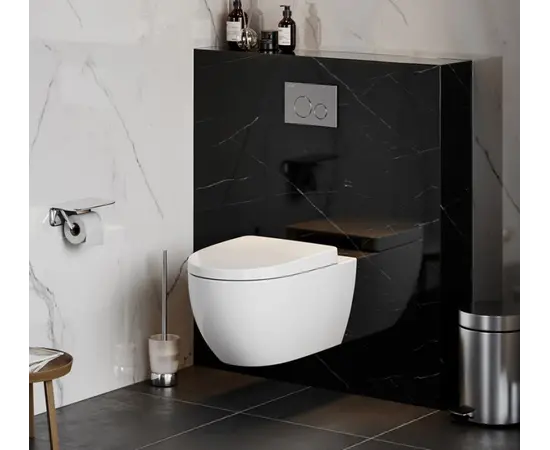 Wall hung toilet  AM.PM Awe C111738SC with microlift seat