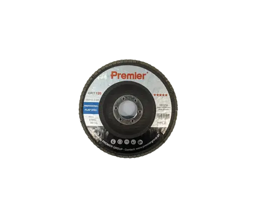 Диск шлифовальный по металу  Premier  125 x 22 мм. #120