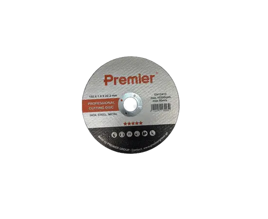 Диск отрезной по металу  Premier 150 x 1.6 x 22 мм.