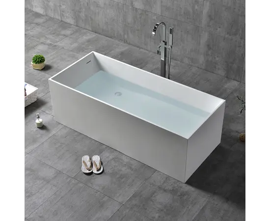 ხელოვნური ქვის აბაზანა TM IVA Solid Surface 1490x670x560 მმ ხელოვნური ქვის აბაზანა TM IVA Solid Surface 1490x670x560 მმ