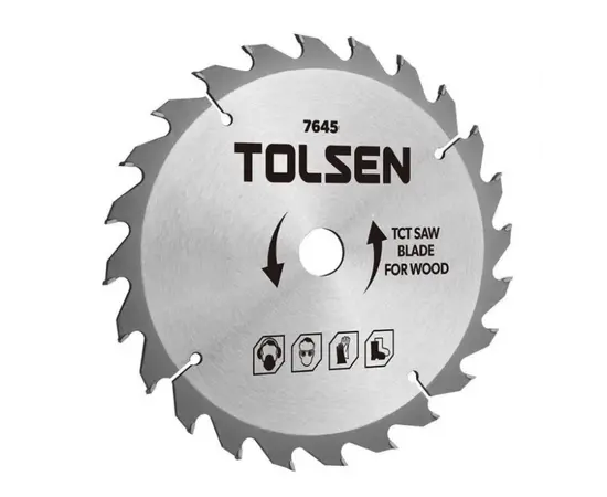 საჭრელი დისკი ხისთვის Tolsen TOL918-76431 185 მმ