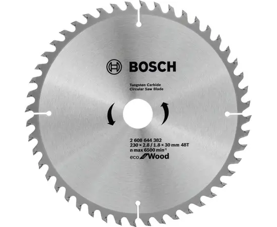 საჭრელი დისკი ხისთვის Bosch ECO WO 230 მმ