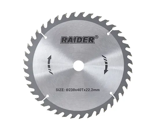 დისკო ხერხიანი Raider 230х40Тх22.2mm RD-SB02