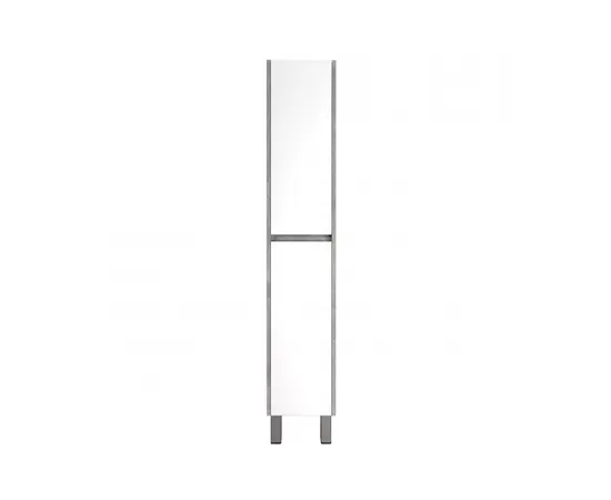 Bathroom penal Polo Loft P-33-U grey/white 33x175 cm universal