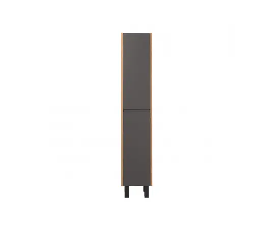 აბაზანის კარადა პენალი OLIVE P-33-U Wood/Grey 33x175 სმ