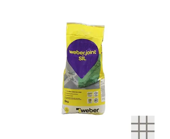 Затирка для швов Weber.joint SIL 5 кг 414 гранит