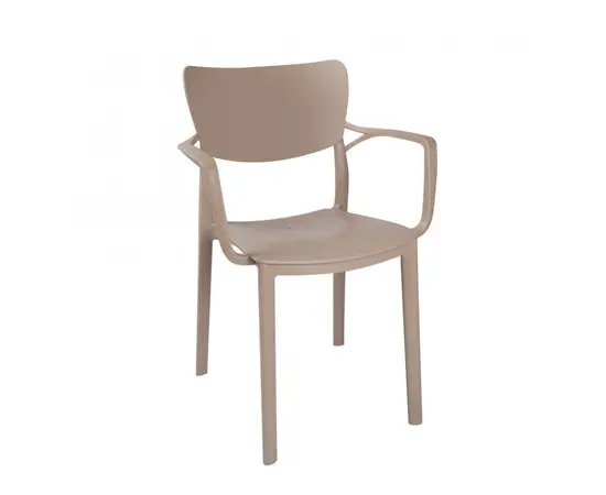 Стул DAMLA ARMCHAIR cappucino CT029