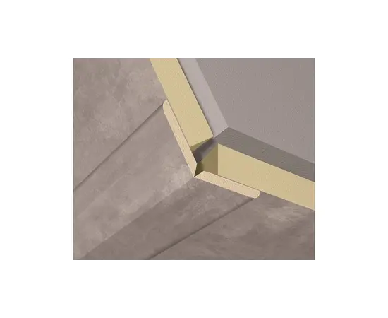 პლინტუსი კუთხ. 3D Wall 2600x22x22 mm. 4375