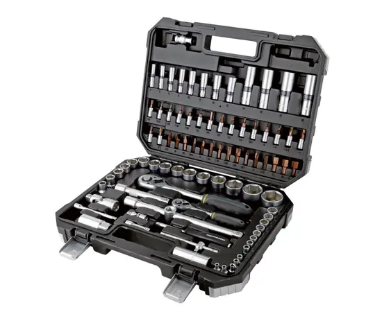 ნაკრები თავაკების და ბიტების Topmaster 339103 1/2" 1/4" 86 ც