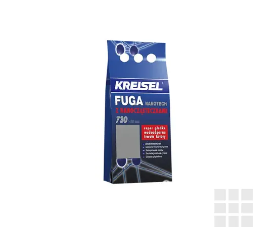 Затирка Kreisel Fuga Nanotech 730 2A белая 5 кг