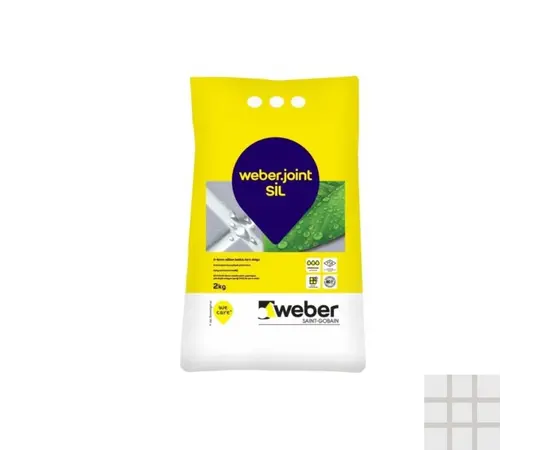Затирка для швов Weber.joint SIL 2 кг 415 серая