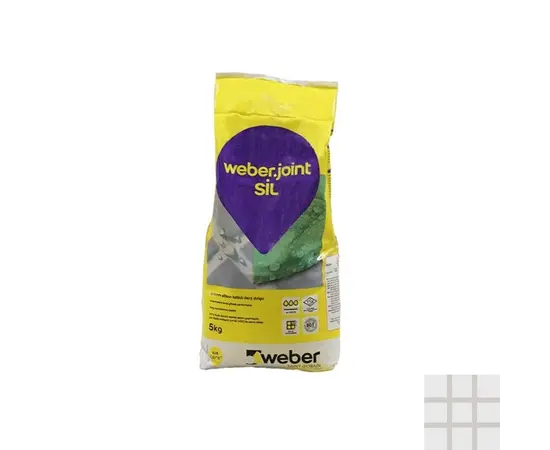 Затирка для швов Weber.joint SIL 5 кг 415 серая