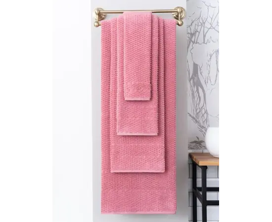 Полотенце ARYA 70x140 Miranda Armo Pembe розовый