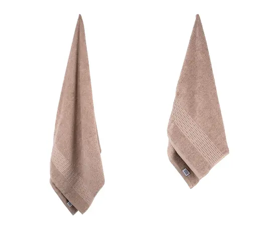 Towel set Ardesto ART2357NS 100%cotton 2pcs beige