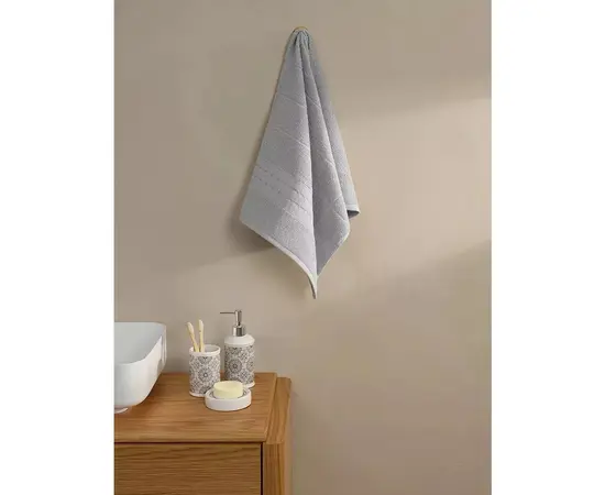 Полотенце ARYA Jakar Alexandra Gri 50x90 см